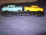 Lionel Automobile Flat Car W/ Original Autos Mold 6424-11. Fixed Price $75.00.