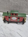 Lionel North Pole Central Lines Ready To Play Train Merry Christmas Caboose. Fixed Price $22.24.