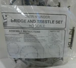 Life Like Ho Scale 35 Piece Bridge And Trestle Set NO.8210 Box Sealed. Fixed Price $14.99.