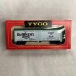Tyco Ho Scale #T329G Dairymen League Refrigerator Car- New In Box. Fixed Price $24.99.