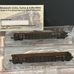 Bluford Runner Lot Of Nickel Plate Weathered Dented 52' Mill Gondolas -new!. Fixed Price $78.00.