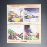 Vintage Walthers Work Train #2 Burlington Northern Bn Ho Plastic Kits #932-934. Fixed Price $99.85.