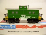6-48706 American Flyer Burlington Northern Caboose Ob. Fixed Price $19.99.
