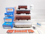 4X Roco H0 Dc Freight Car Db Nem Kkk 4358 44310A 46411 46970 Mint Box #EC999-1. Fixed Price $80.16.