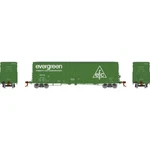 New Athearn Genesis Ho Evergreen Efcx Pc &f 10' 6" Plug Door Boxcar - 1073. Fixed Price $41.98.