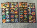 Atlas Train Caps Tank Cars Pogs/milk #1000 1002 1003 1004 Sealed Lot Of. Fixed Price $7.00.