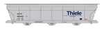 Intermountain Scale 4650 3-BAY Covered Hopper Thiele Acfx #46484. Fixed Price $31.40.