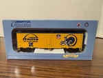 Mantua Ho Scale 733-834 Heavy 41' Steel Reefer Car St. Louis Rams Nfl. Fixed Price $19.99.
