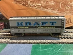 Bachmann Scale Kraft Refrigerator Car. Fixed Price $18.95.