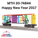 Mth 30-74844 Scale Happy New Year 2017 Box Car. Fixed Price $30.00.
