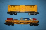 American Flyer #25056 Usm Boxcar & Rocket Launcher Combo For Defender Set.. Fixed Price $134.96.