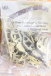 Precision #4604 Sideframes, For: Light Weight Buckeye Tender Truck (brass). Fixed Price $40.00.