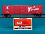 6-27219 Lionel Great Northern Double Door Box Car Scale Gn New. Fixed Price $69.95.
