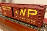 Western Pacific 40FT Horizontal Rib Side Box Car -ho Scale Athearn Rtr New. Fixed Price $43.95.