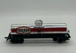 Tyco 367D Ho Scale Silver Tank Car - Texaco. Fixed Price $9.99.