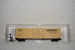 Mtl Micro Trains 103040 Scale Milwaukee Rd. 60' Double Door Boxcar #4292. Fixed Price $24.99.