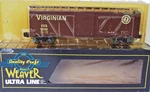 Weaver Scale Ultra Line Vgn Virginian Box Car 3 Rail Nos. Fixed Price $55.00.
