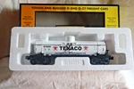 Mth 30-7316 Texaco Single Dome Tank Car #878991. Fixed Price $28.00.