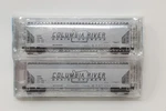 Scale Micro Trains 94000-1 3-BAY Acf Covered Hopper Columbia River 2 Pack. Fixed Price $199.89.