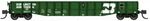 Bluford Shops Scale 52'6" Mill Gondolas Medium Dented Burlington Northern. Fixed Price $35.88.