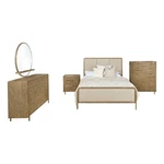 Arini 5-PIECE Eastern King Bedroom Set Cream Sand Wash. Fixed Price $3481.81.