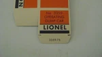 Lionel 3359 Operating Double Dump Car Licensed Reproduction. Fixed Price $9.95.