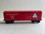 Lionel 6-9734 Gauge Bar Bangor & Aroostook Single Door Red Box Car!. Fixed Price $14.95.