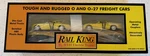 Mth Railking 30-76055 Flat Car With Ford Thunderbirds New Gauge. Fixed Price $34.95.
