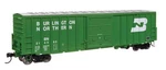 Walthers Mainline 910-46028 Ho Scale 50' Acf Boxcar Rtr Bn #214482. Fixed Price $36.99.