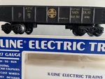 K-line K-5611 Gauge A.ts.f. Black Gondola Car New Box!. Fixed Price $14.95.