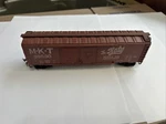 Vintage Roundhouse 50' Double Door Box Car The Katy Mkt 99530 Spring Trucks. Fixed Price $16.99.