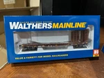 Ho Scale Walthers Bnsf 53' Gsc Bulkhead Flat Car 552147. Fixed Price $19.99.