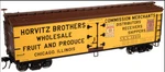 Atlas Gauge 3001513-2 Horvitz Brothers 40' Wood Reefer #14404-NEW. Fixed Price $82.00.