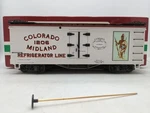 Lgb 4072-P01 Colorado & Midland Reefer Car #1206 Ex/box. Fixed Price $57.39.