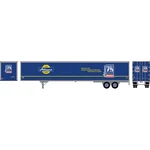 Athearn ATH72803 53' Wabash Plate Trailer Rtr 75TH Anniversary Ho Scale. Fixed Price $34.99.