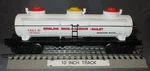 Lionel 22119 Rb&bb #40 Circus Menagerie Water 3 Dome Tank Car O/027 Ga. 2008. Fixed Price $33.00.