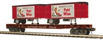 Mth Premier #508544 Southern Pacific Petri Flat Car 20' Pup Trailers 20-95557. Fixed Price $83.00.