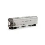 Athearn Genesis G15858 Scale Acf 4600 3 Bay Covered Hopper Gulf Mobile & Ohio. Fixed Price $47.99.