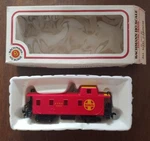 Bachmann Ho Scale Electric Trains All Steel Caboose 43-1037-02 Santa Fe. Fixed Price $19.99.