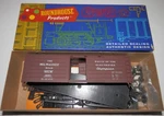 Roundhouse Scale 40' Milwaukee Road 18011 Hor Rib Box Car Kit B21. Fixed Price $12.99.