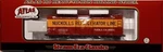 Atlas #6141-2 36' Wood Reefer Car Nuckolls Refrigerator Lines #115 Rtr Sealed Ho. Fixed Price $25.00.