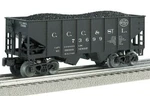 Bachmann 48205 Williams Scale Nyc Big Four 55-TON 2-BAY Coal Hopper #73699 Nib. Fixed Price $57.97.