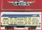 Lionel Classics Standard Tinplate 1513 Blue & Cream Cattle Stock Car 6-13600. Fixed Price $95.50.