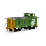 Ho Athearn RND11714 30' 3-WINDOW Caboose Burlington Northern # 11048 *retired*. Fixed Price $41.99.