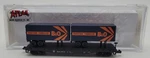 Atlas 37491 Baltimore & Ohio Piggyback Flat Car W/ Two 24' Trailers Ln/box. Fixed Price $13.64.