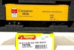 Rtr 1/87 Roundhouse Carnation Milk 36' Old Time Reefer Yellow Cmx R.r.railcar. Fixed Price $16.98.