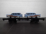 Lionel Gauge Route 66 Flatcar W/ 2 Touring Coupes 6-17548 Not Original Box. Fixed Price $40.00.