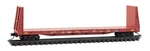Micro-trains # 05400450 Canadian Pacific 61' Bulkhead Flatcar 316385 N-scale. Fixed Price $28.90.