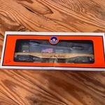 Lionel 1928510 Up Barrel Ramp Car Gauge 3-RAIL Die-cast Trucks Nib. Fixed Price $44.99.