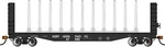 Bachmann 12904 Ho Scale 52' Centerbeam Bulkhead Flatcar Northern. Fixed Price $45.99.